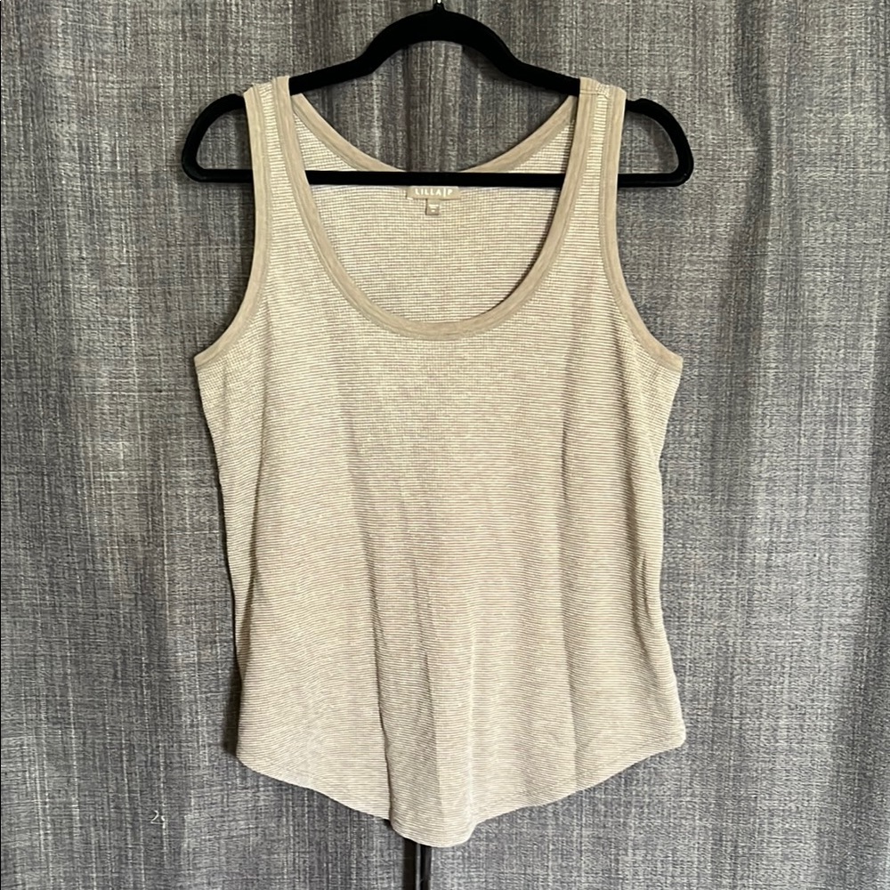 Lilla P size medium brown tank top